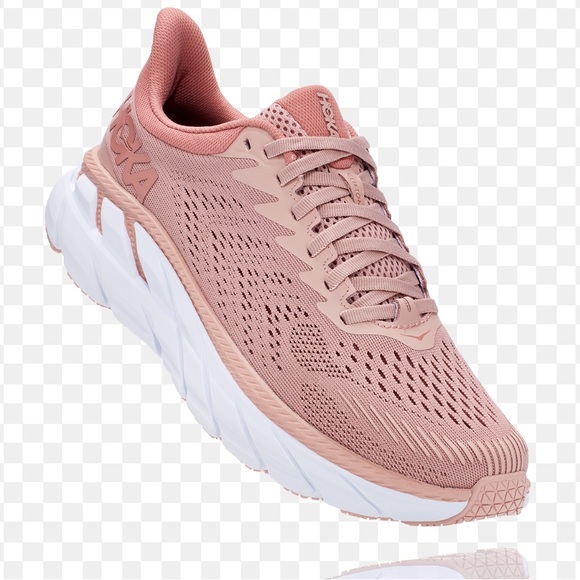 Hoka One One Shoes - HOKA CLIFTON 7 LIGHT PINK SHOES